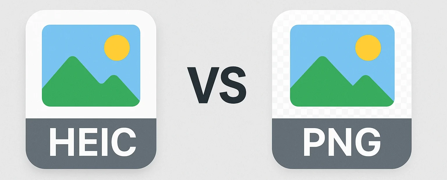 HEIC vs PNG HEIC vs PNG