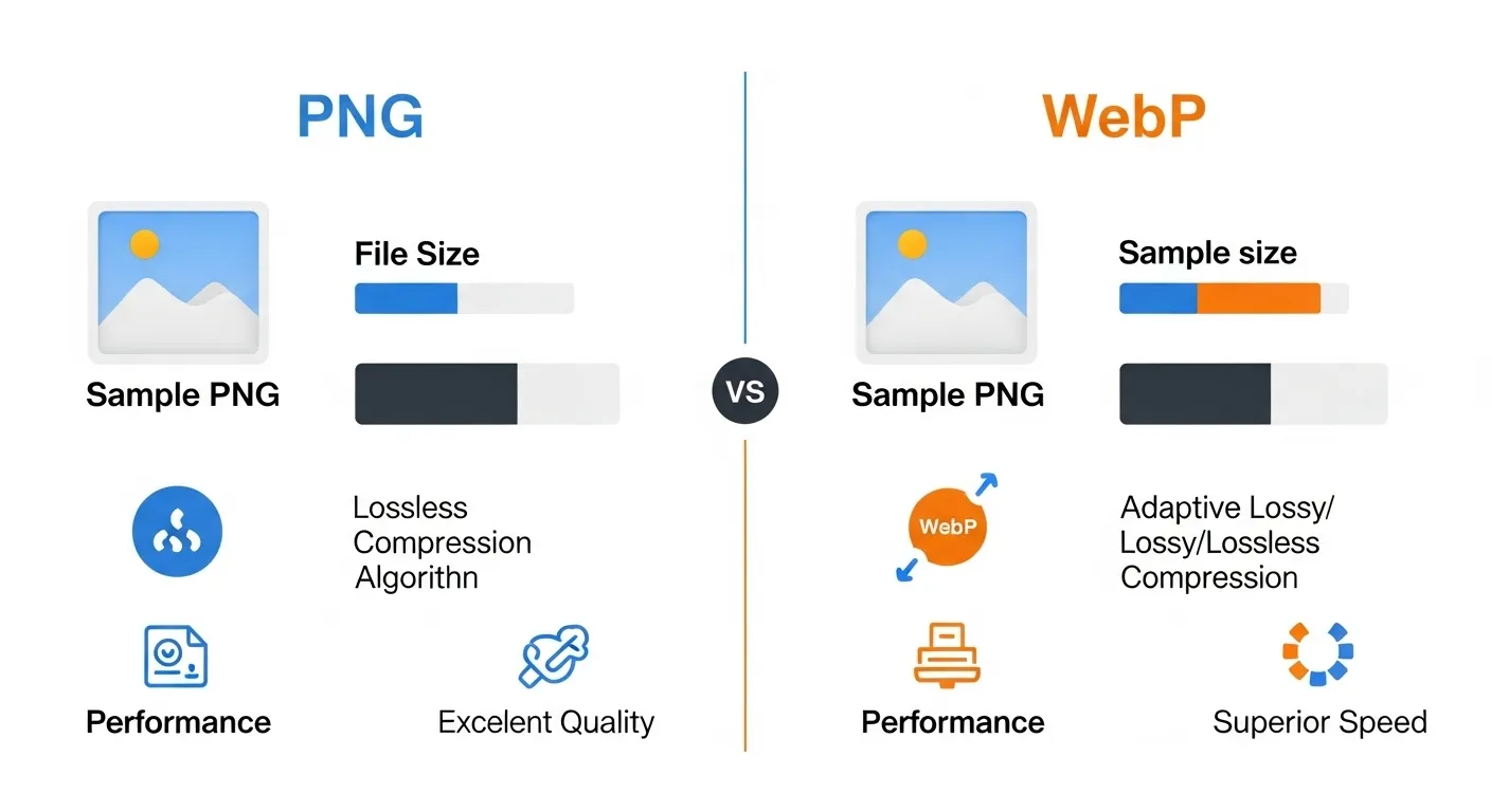 WebP vs PNG