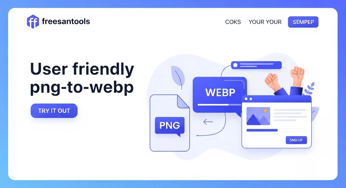convert your PNG images into WebP format